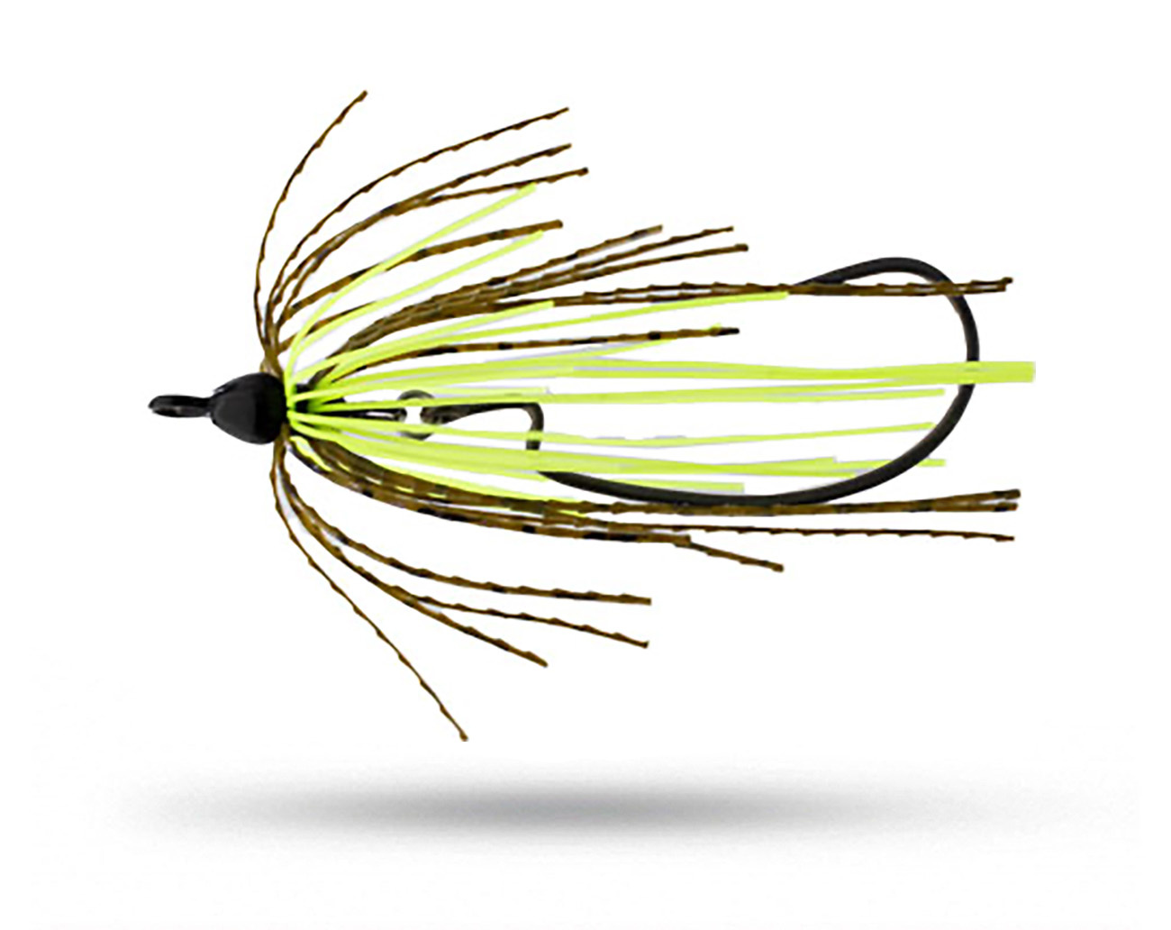 Geecrack Furiraba Size 2/0 - Green Pumpkin Chartreuse